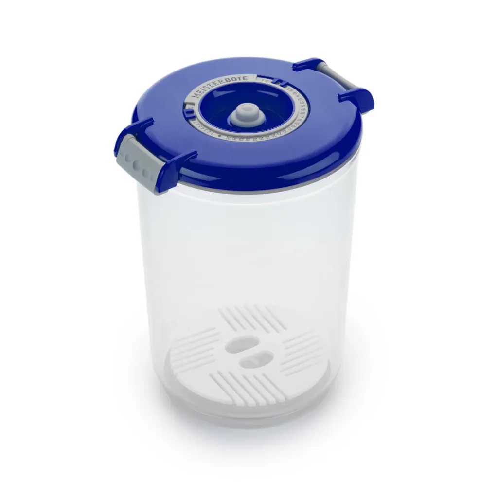 freshBOX 1,5 L, blau, rund