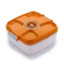 freshBOX 2,0 L, quadratisch orange